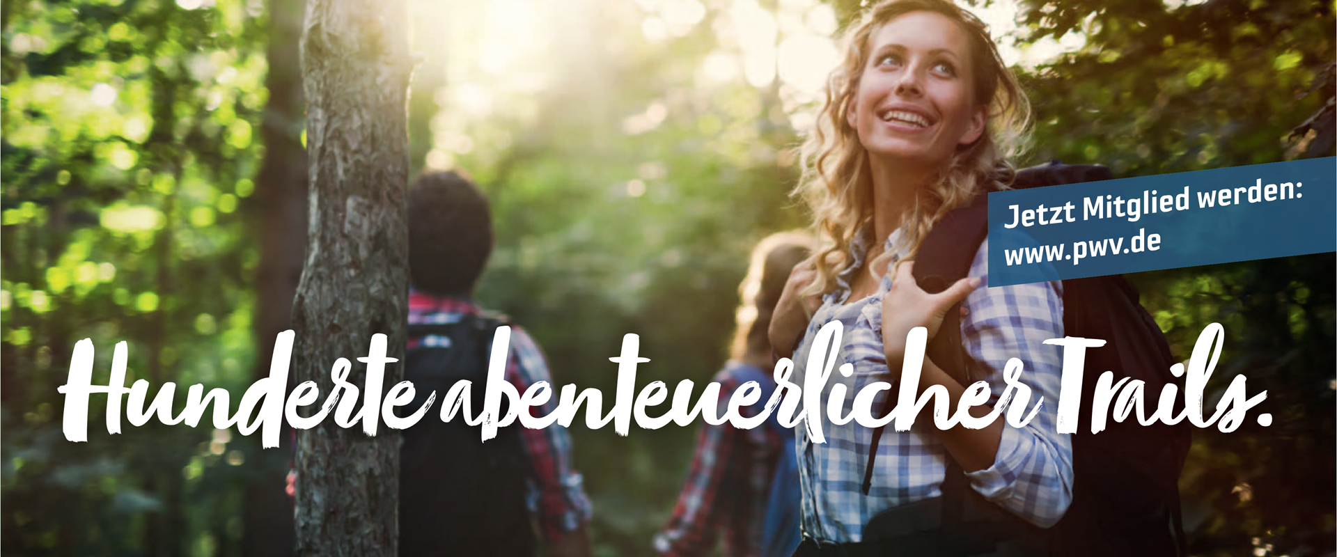 hunderte abenteuerlicher Trails